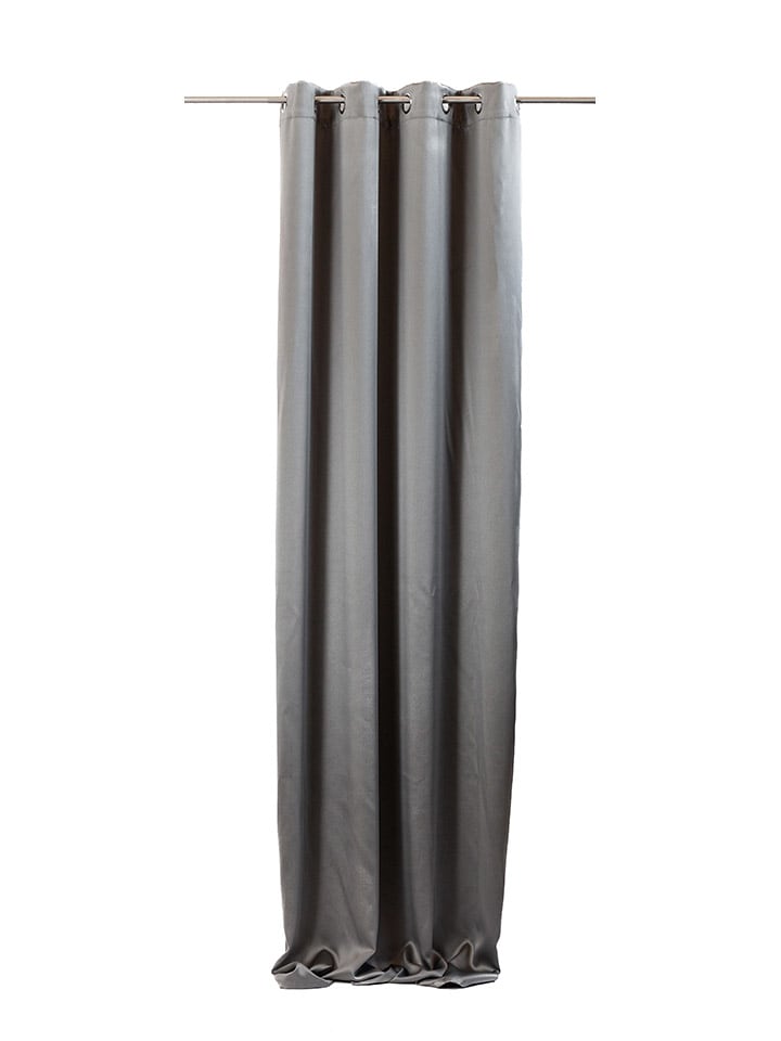 Chic Home Gardine in Grau - (L)270 x (B)140 cm günstig kaufen onesize