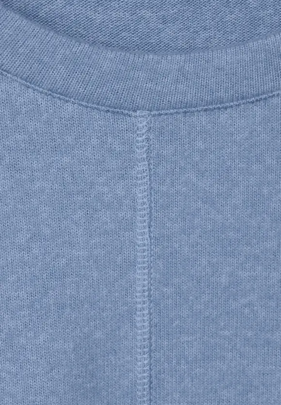 CECIL Cosy Melange Langarmshirt