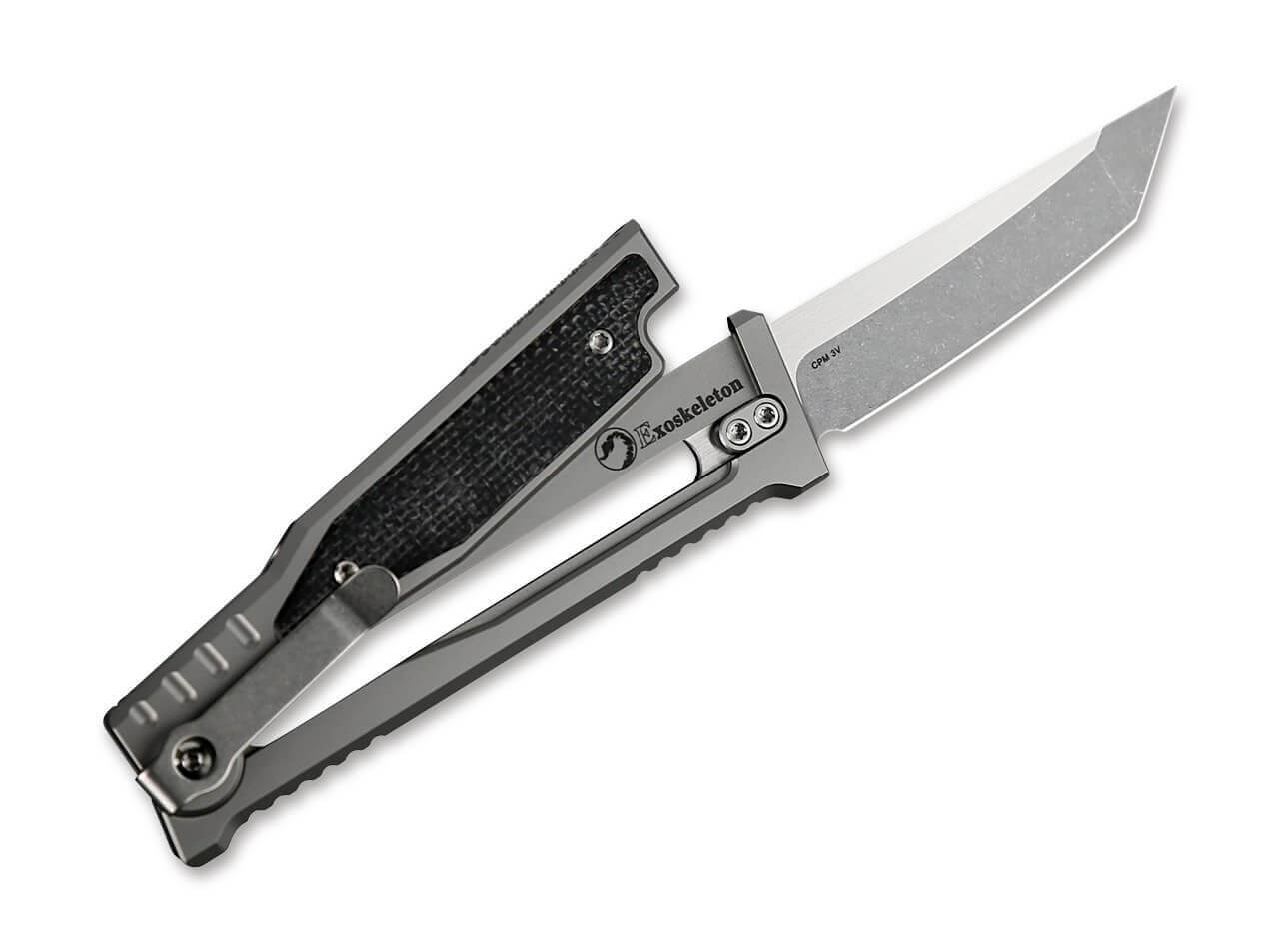 EXO-M Black Micarta Tanto