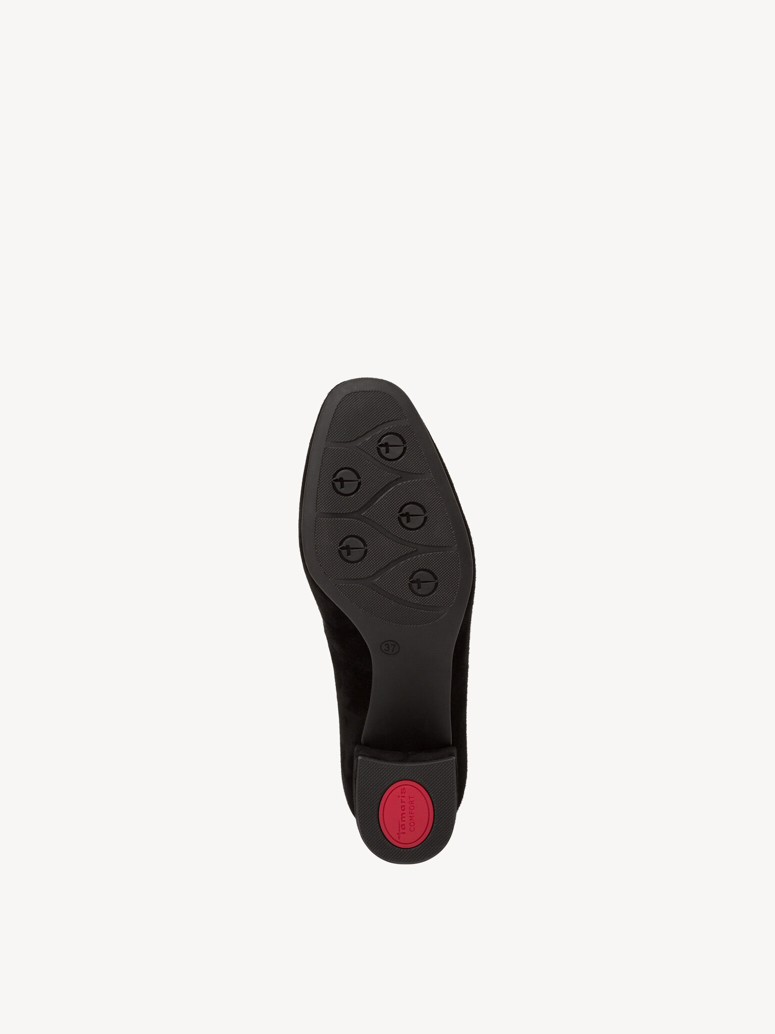 Escarpin en cuir - noir