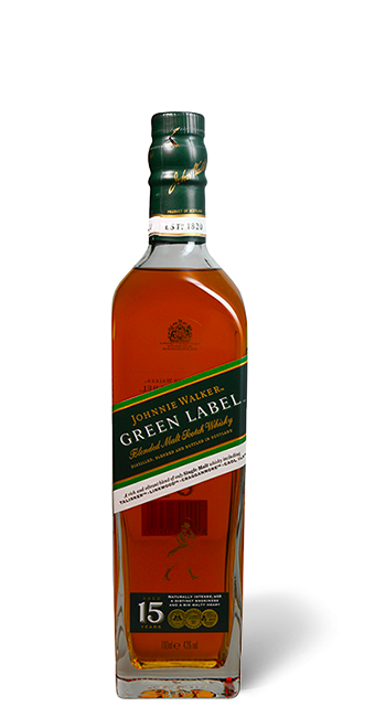 Whisky / Ecosse Johnnie Walker Green Label 70 cl - Blend