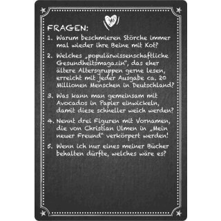 Kneipenquiz: Family & Friends Spezial (DE)
