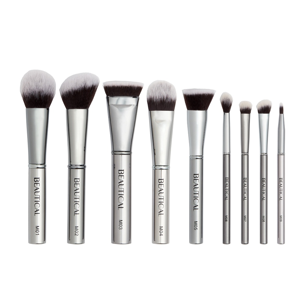 beautical METAL GLAM Set de Pinceaux