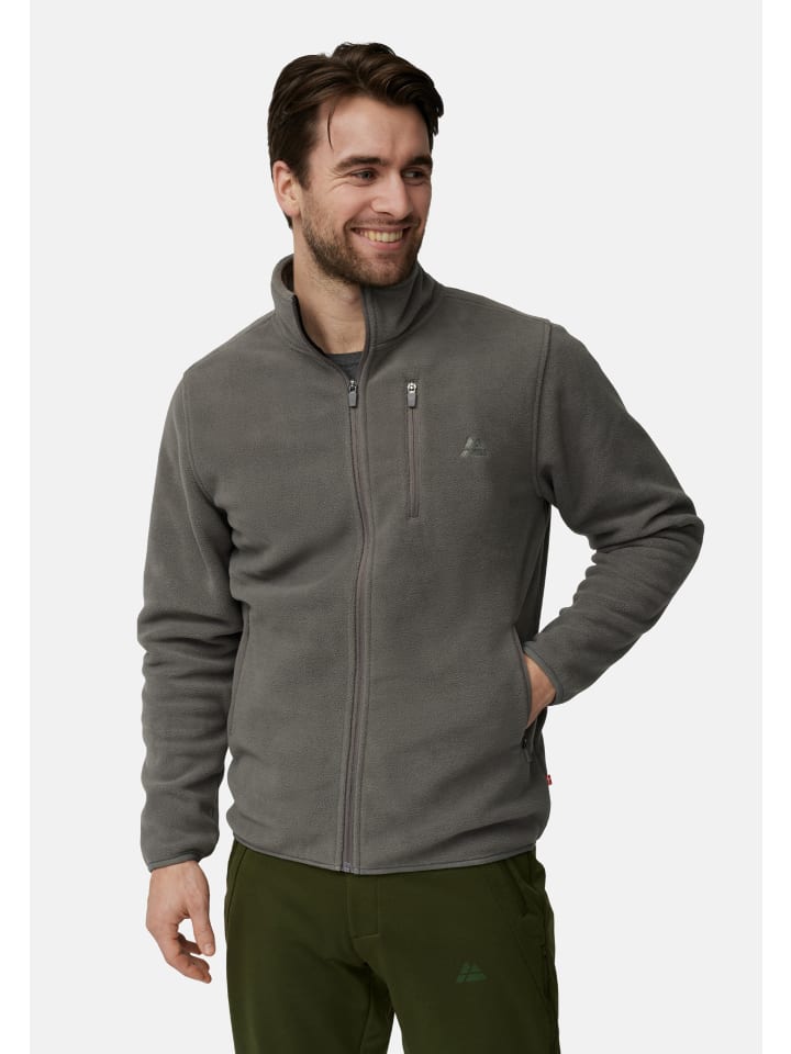 DANISH ENDURANCE Fleecejacke Micro Fleece in grau günstig kaufen