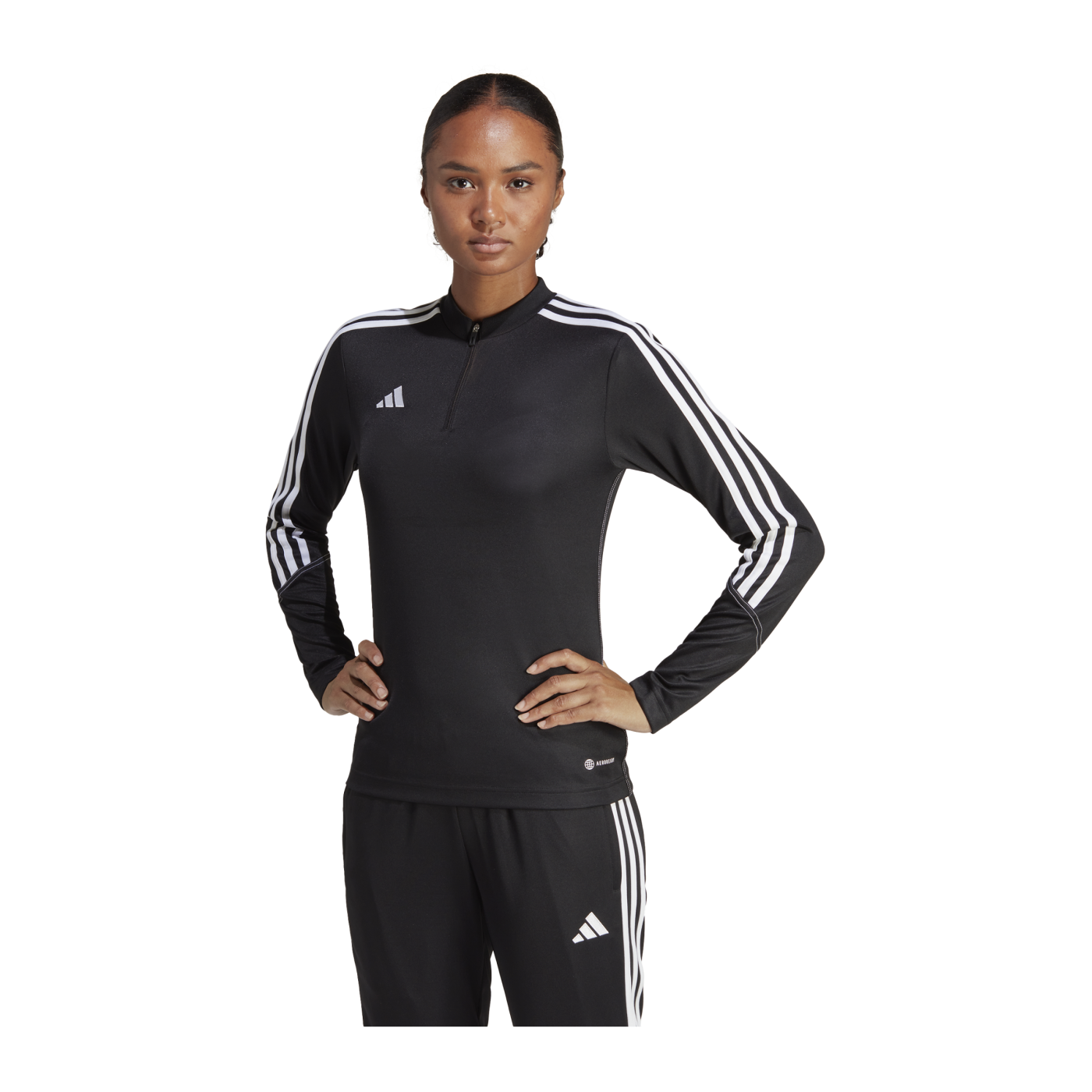 adidas Tiro 23 Track Top Damen Schwarz Weiss