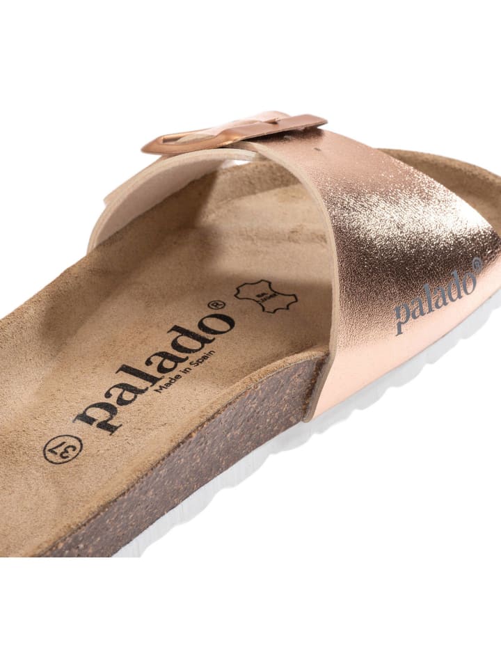palado Pantoletten in Rose/Gold günstig kaufen