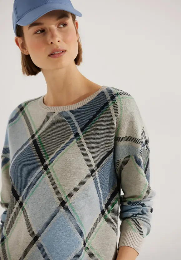 CECIL Jacquard Strickpullover