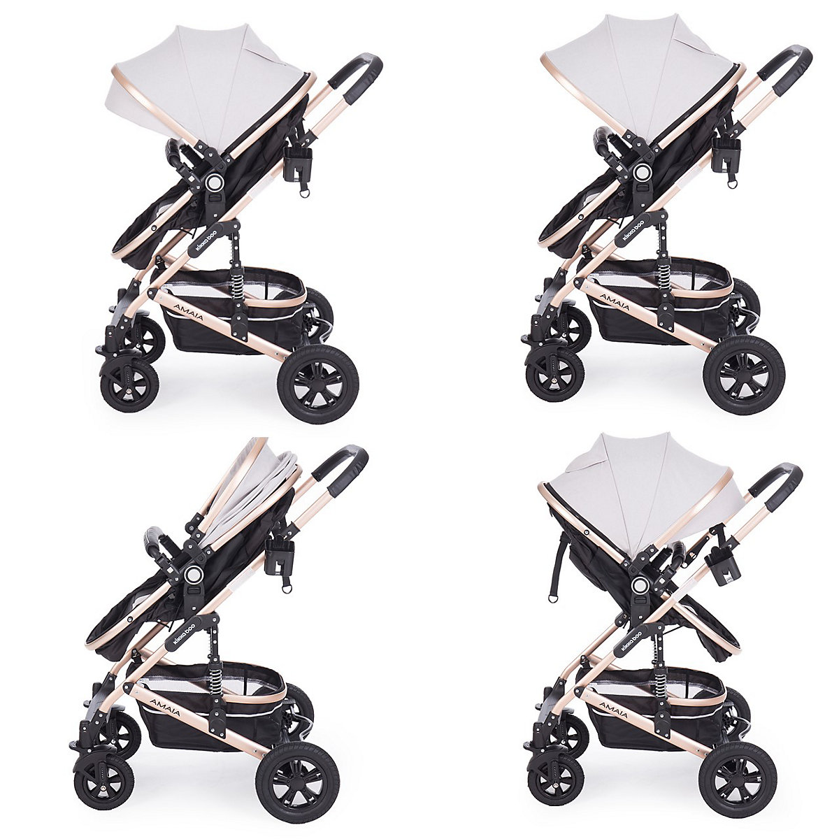Kinderwagen Amaia 3 in 1 Kombikinderwagen