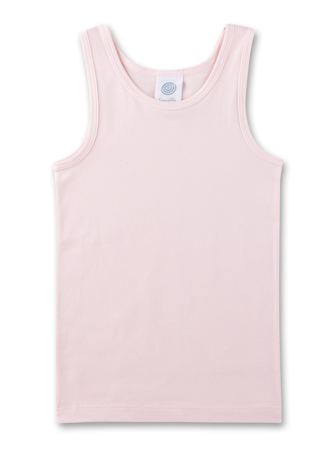 Mädchen-Unterhemd (Doppelpack) rosa