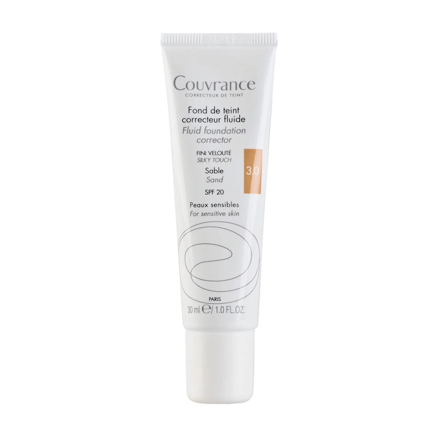 Fond de ten lichid Incarnato Couvrance Fluid Concealer Foundation SPF20 - Corector