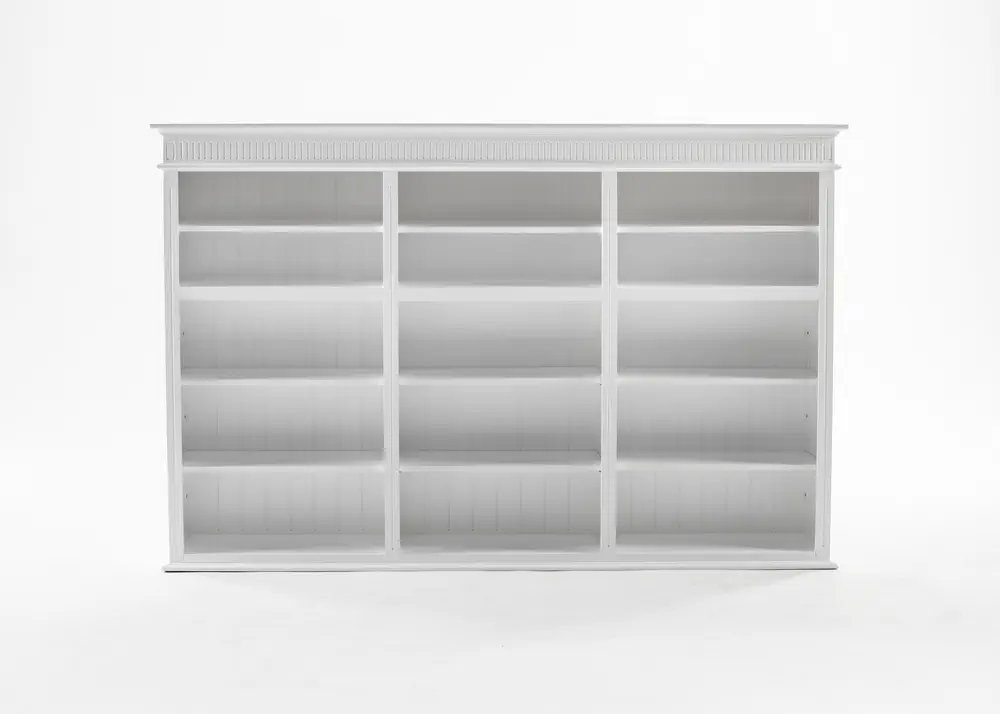 Novasolo Küchenbuffet Skansen Verstellbare Regale, Triple-Bay Hutch Kabinett