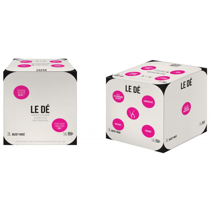 Vignerons De Buzet Le Dé Rosé 3 L