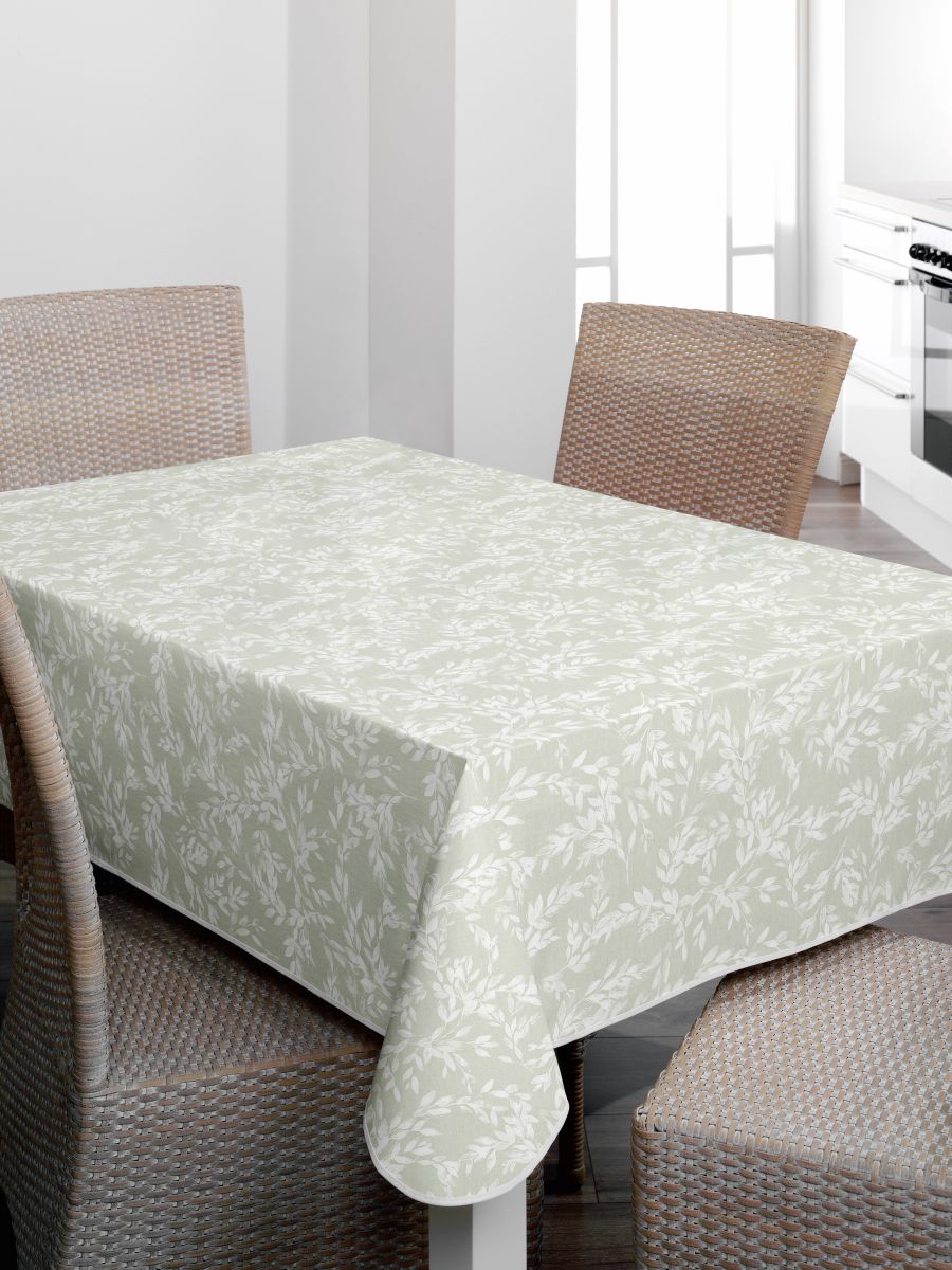 Peyer Tischdecke Milano Hellgrün 130 x 220 cm