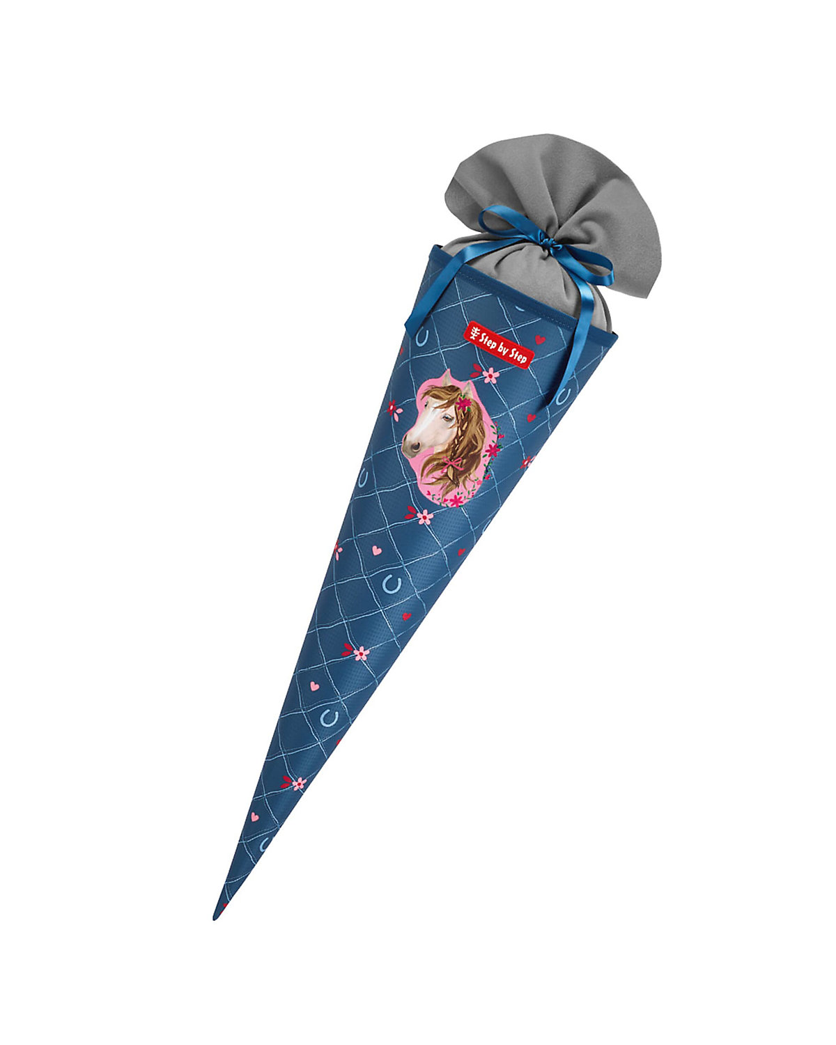 Schultüte ,mit eingenähtem Bändchen