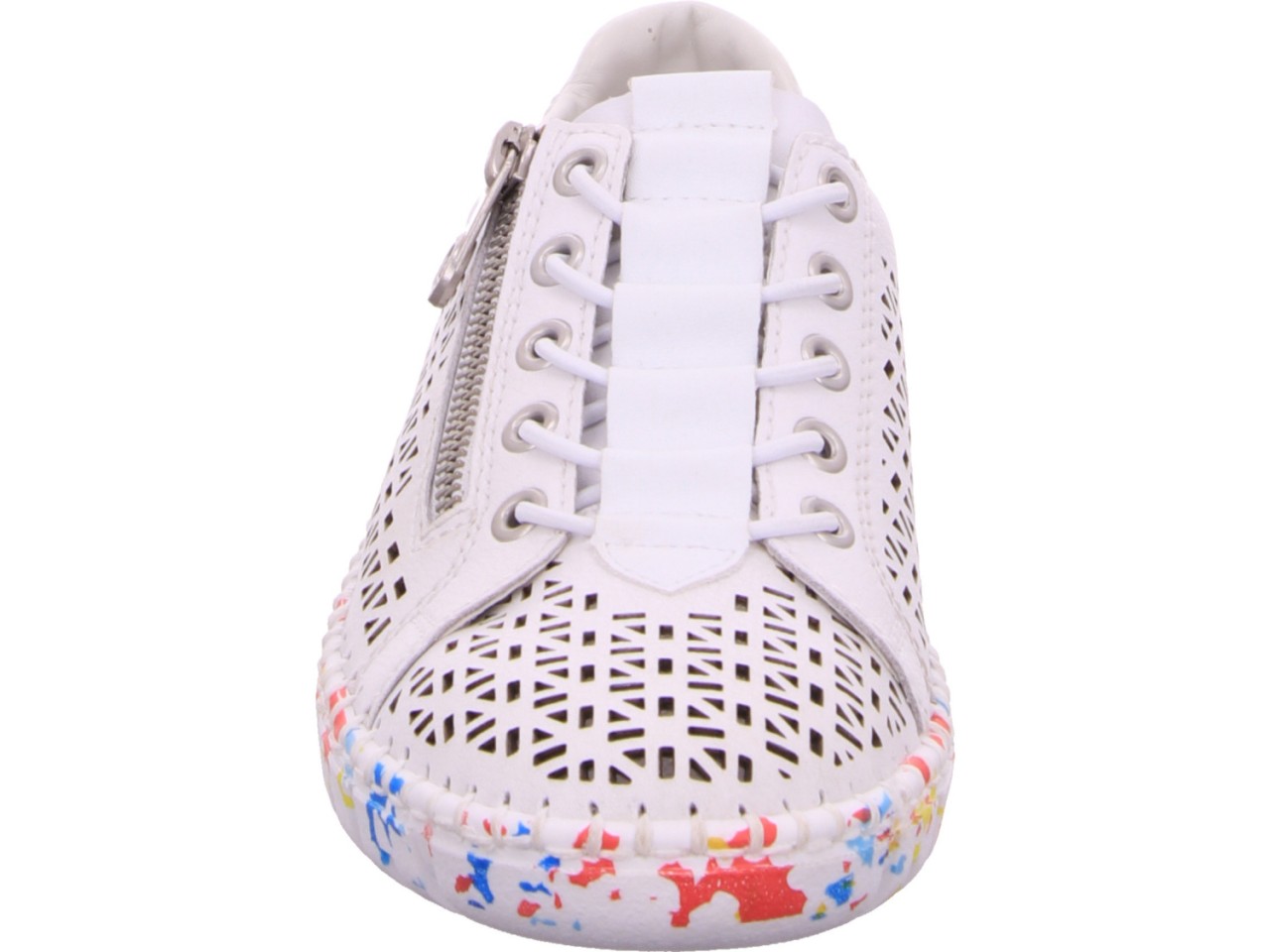 RIEKER Stiefeletten weiss