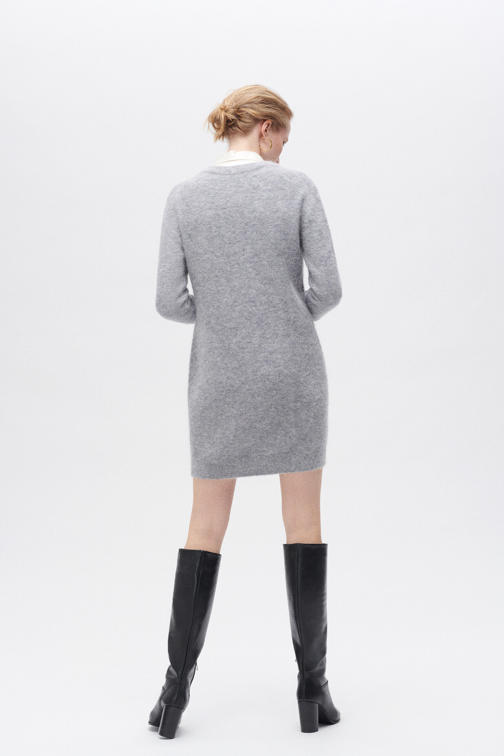 Robe ricky gris femme