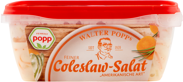 Popp Coleslaw-Salat Amerikanische Art