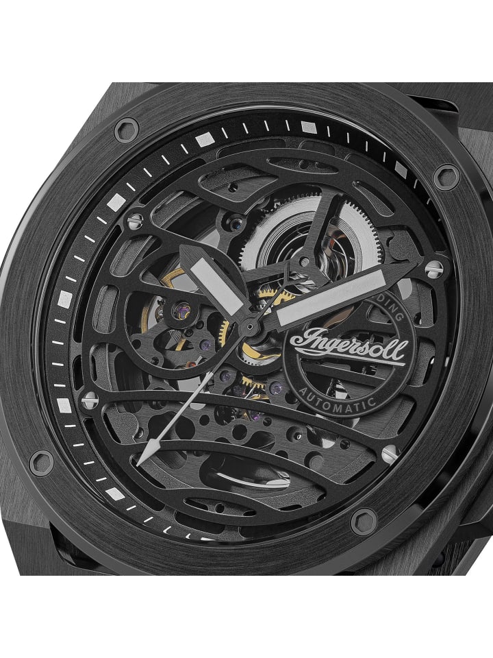Ingersoll Armbanduhr Ingersoll The Springfield schwarz extra groß (ca. 48mm) günstig kaufen onesize