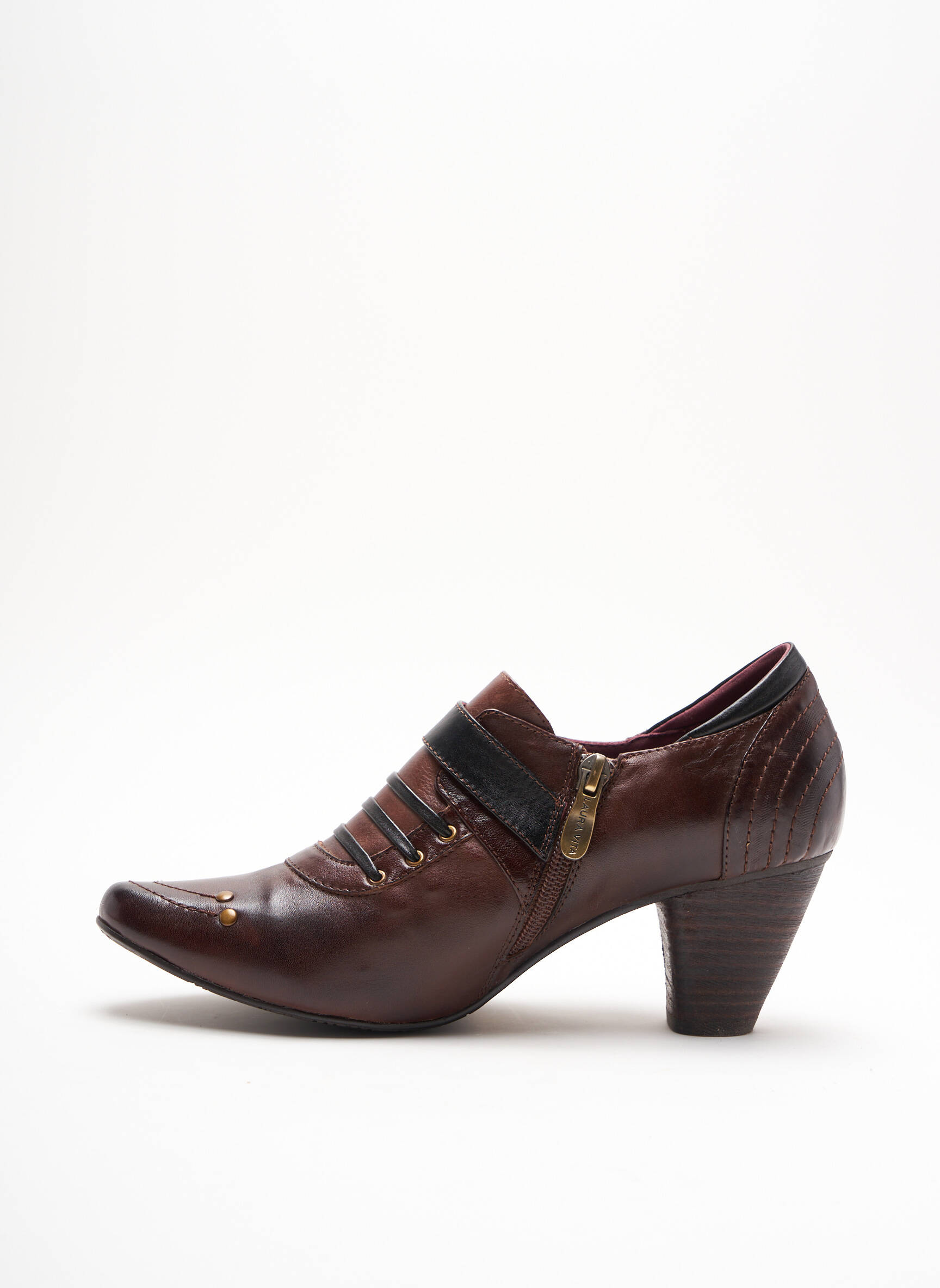 Laura Vita Bottines Femme couleur marron