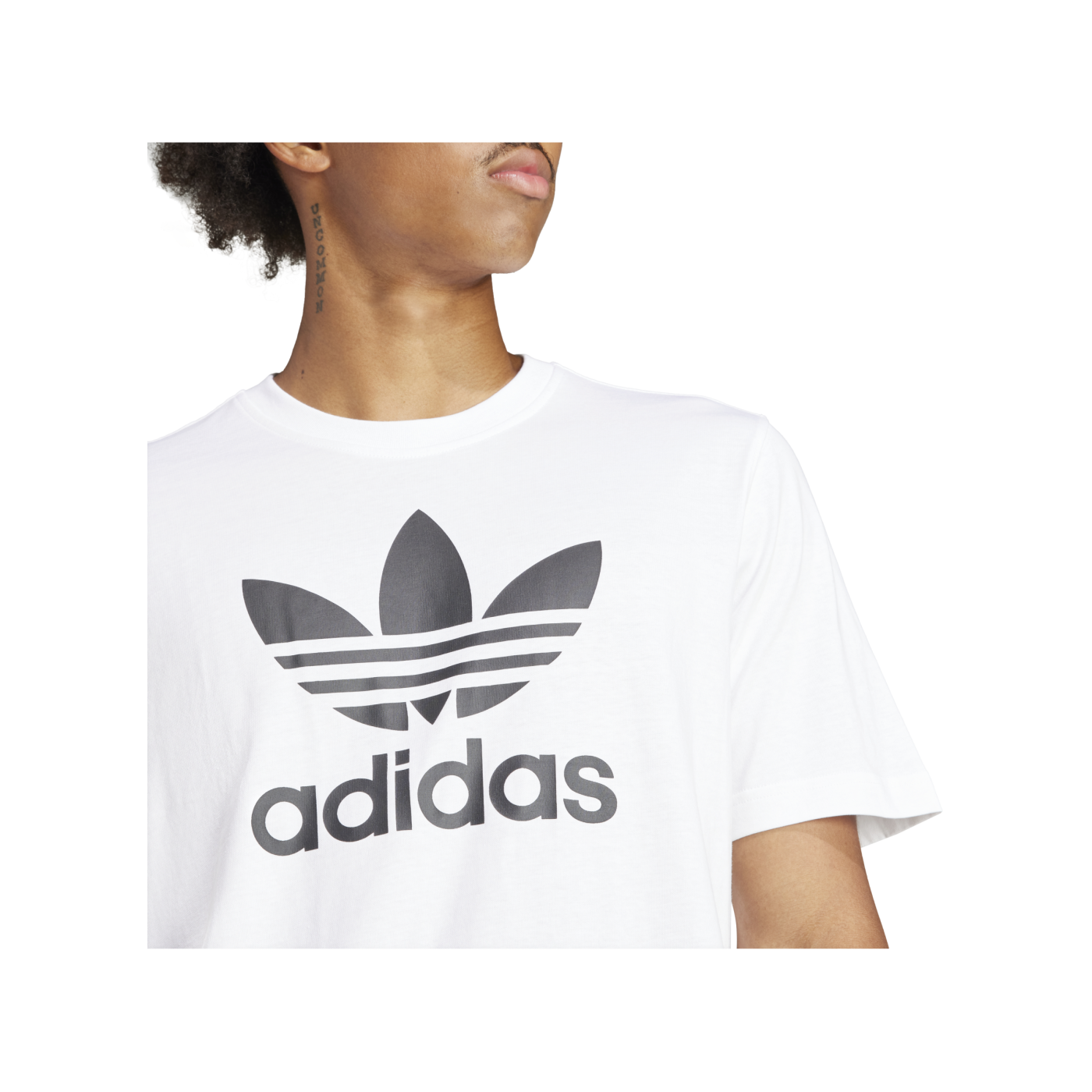 adidas Adicolor Trefoil T-Shirt Weiss