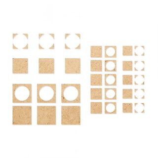 Kromlech Bases - Hero Round Base Adapters (16)