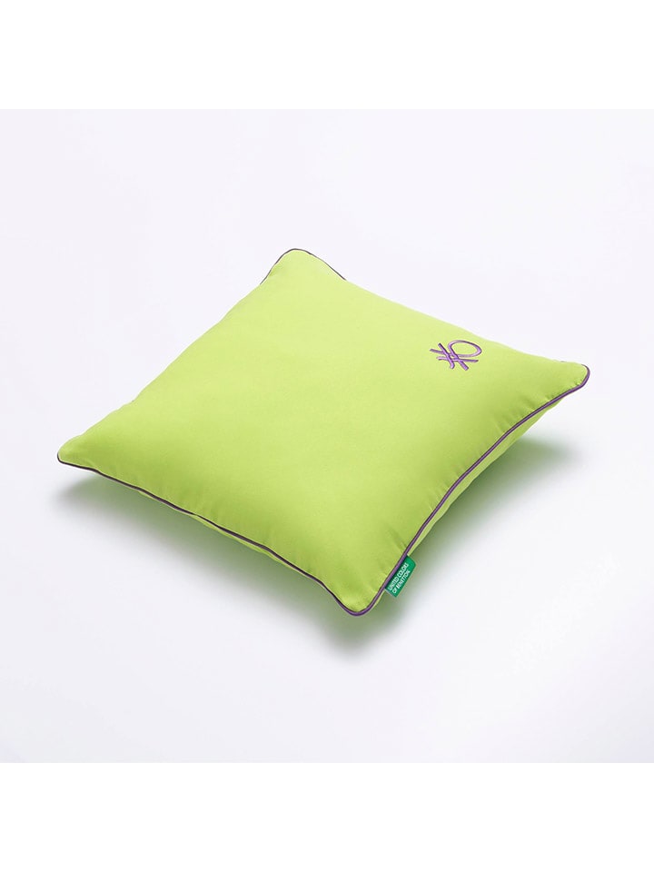 Benetton Kissen in Limette günstig kaufen 45x45 cm