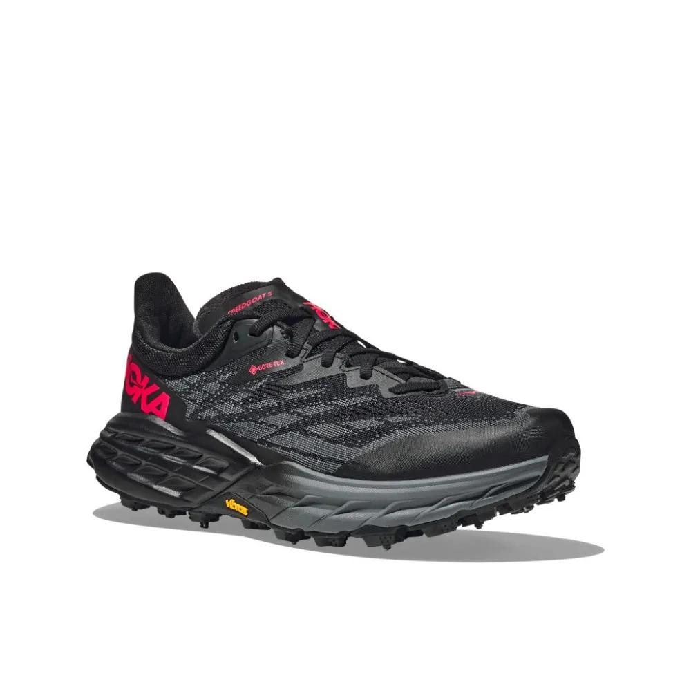 Hoka Speedgoat 5 GTX Spike GORE TEX 1133532-BBLC / schwarz