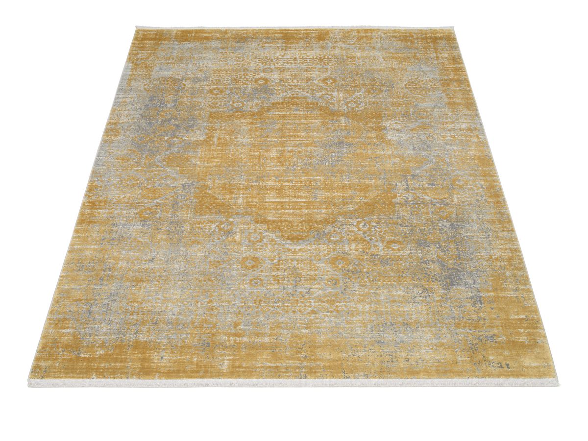 Webteppich Isfahan Gold 140 x 200 cm
