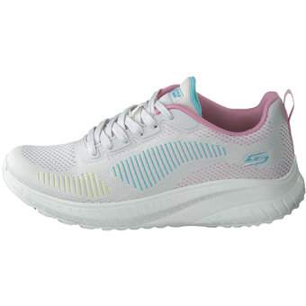 Skechers Bobs Squad Chaos Color Crush in weiß