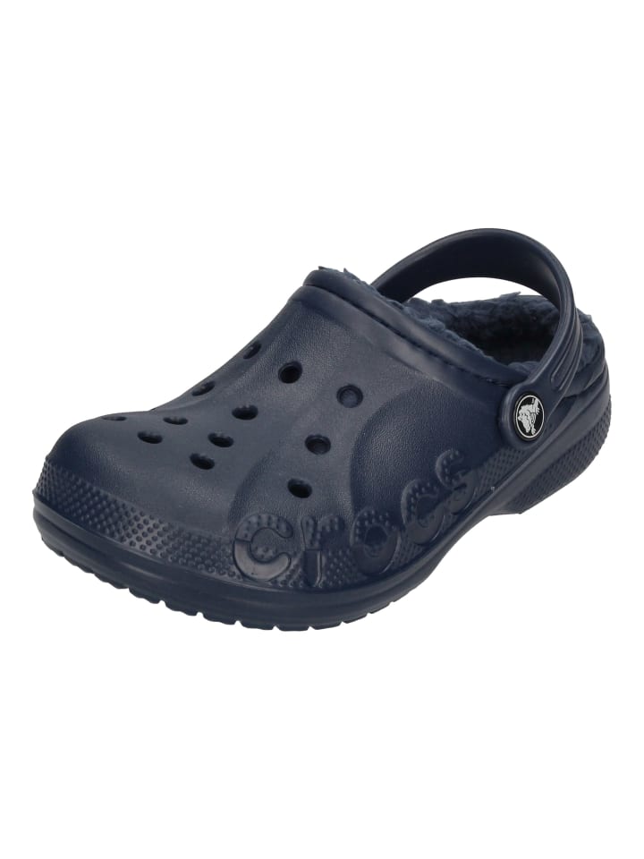 Crocs Hausschuhe Baya Lined Clog 207500-463 in blau günstig kaufen