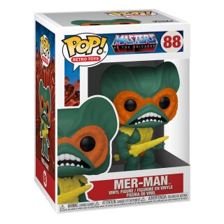** % SALE % ** Masters of the Universe POP! Animation Vinyl Figur Merman 9 cm