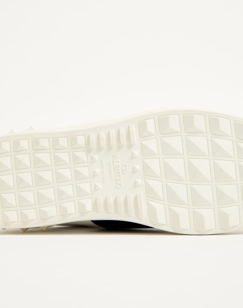 Baskets ouvertes en cuir de veau