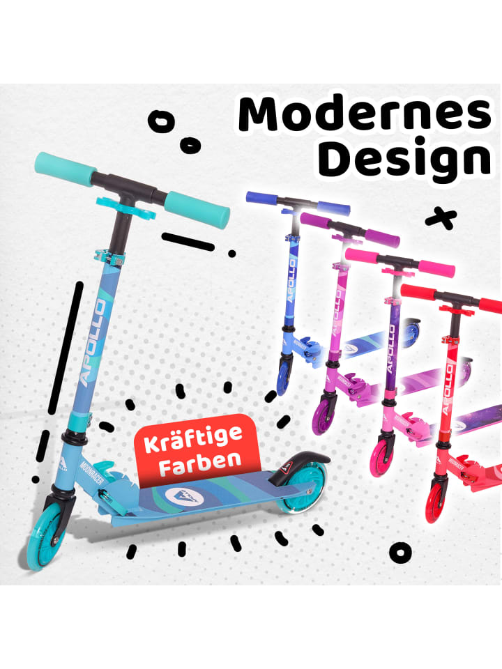 Apollo LED City Scooter für Kinder 