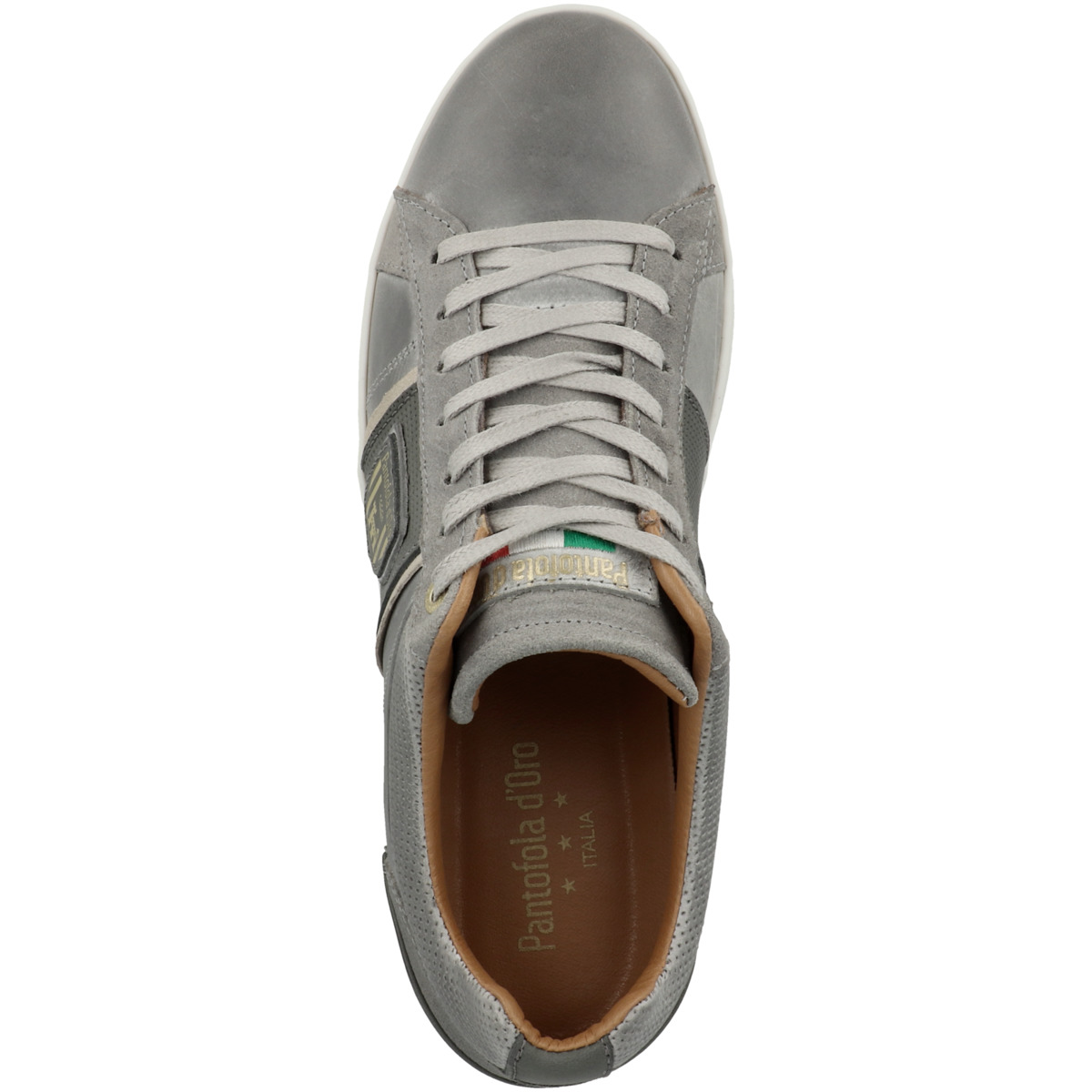 Pantofola d Oro Torretta Uomo Low Sneaker Low grau