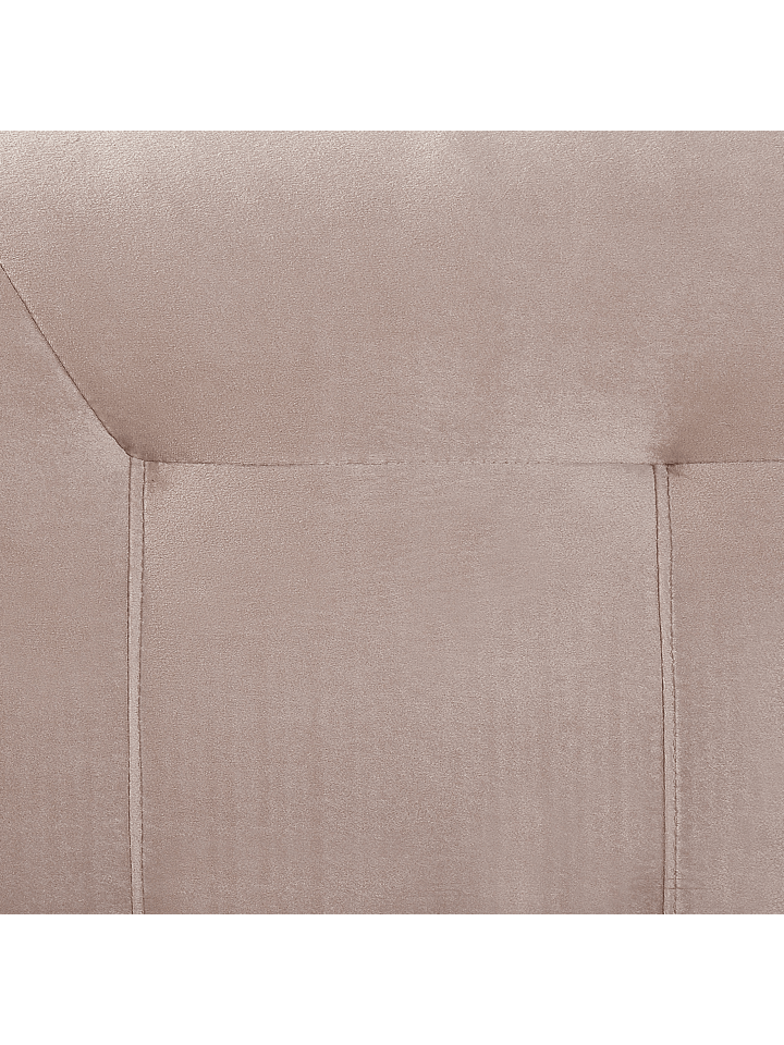 Beliani Doppelbett MARQUISE in Beige/Rosa - (W) 191 x (H) 91 x (L) 213 cm günstig kaufen onesize