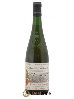 Quarts de Chaume Château Suronde Vieilles Vignes Laffourcade 1988 - Lot de 1 Bouteille