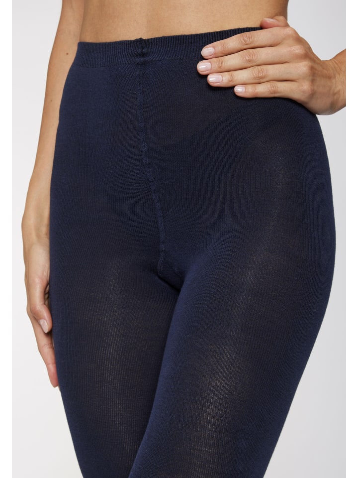 LAVANA basic Strickstrumpfhose in 1x marine günstig kaufen