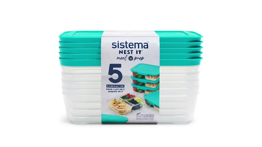 sistema Frischhaltedosen Set NEST IT 1,9l 5-tlg.