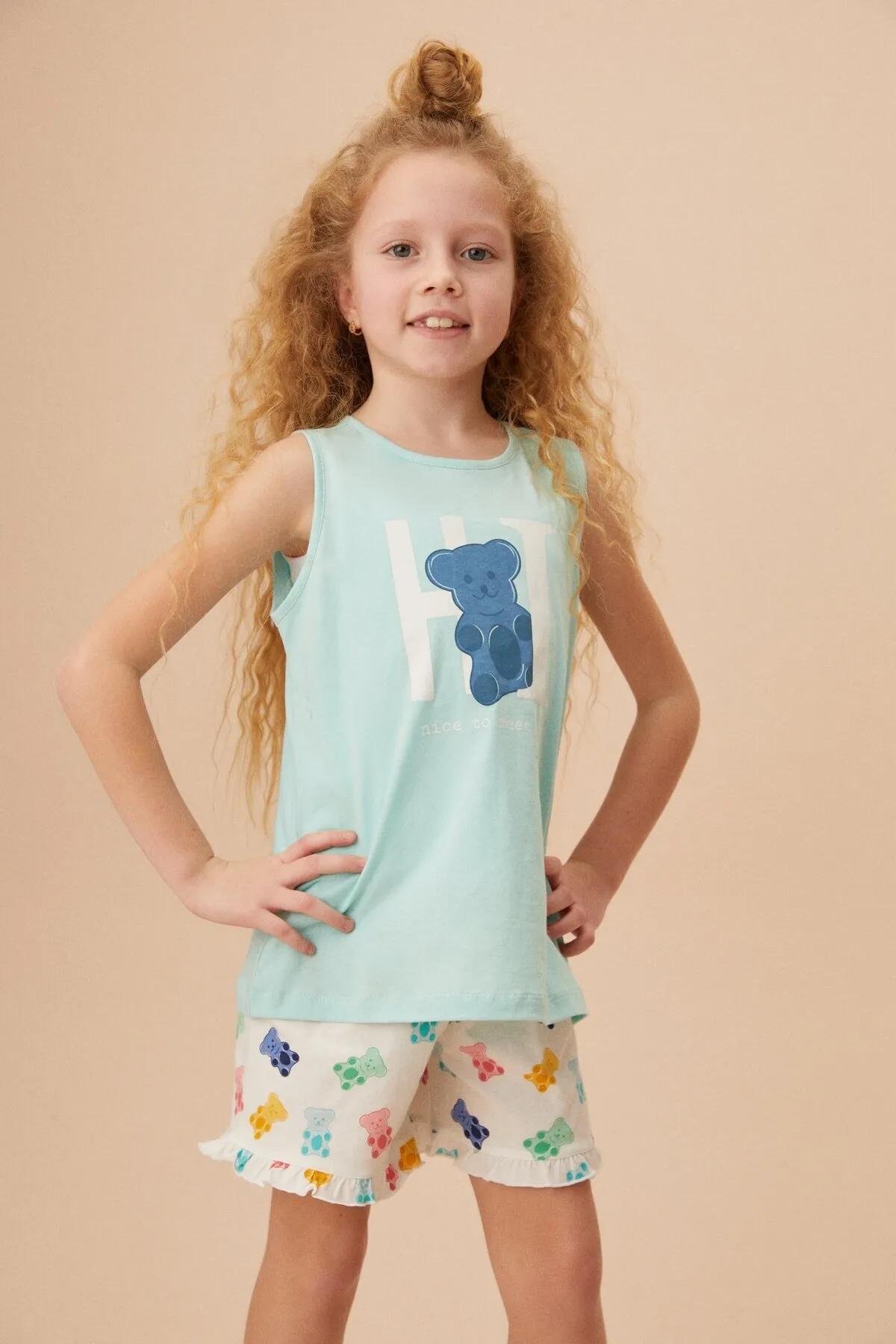 SUWEN  Bella Kids Shorts-Set