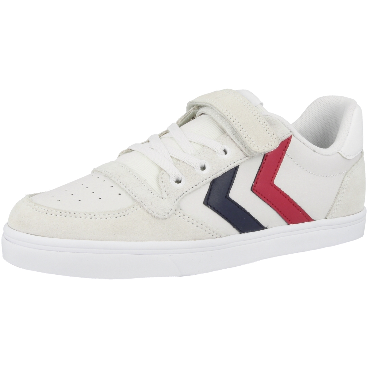 Hummel Slimmer Stadil Leather Low Jr Sneaker Low weiss