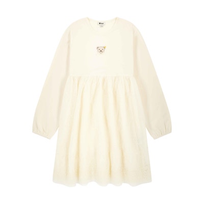 Kleid, beige für Mädchen
