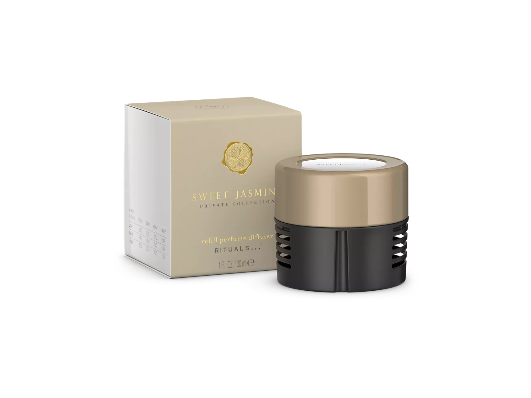 Diffuseur de parfum de recharge au jasmin doux