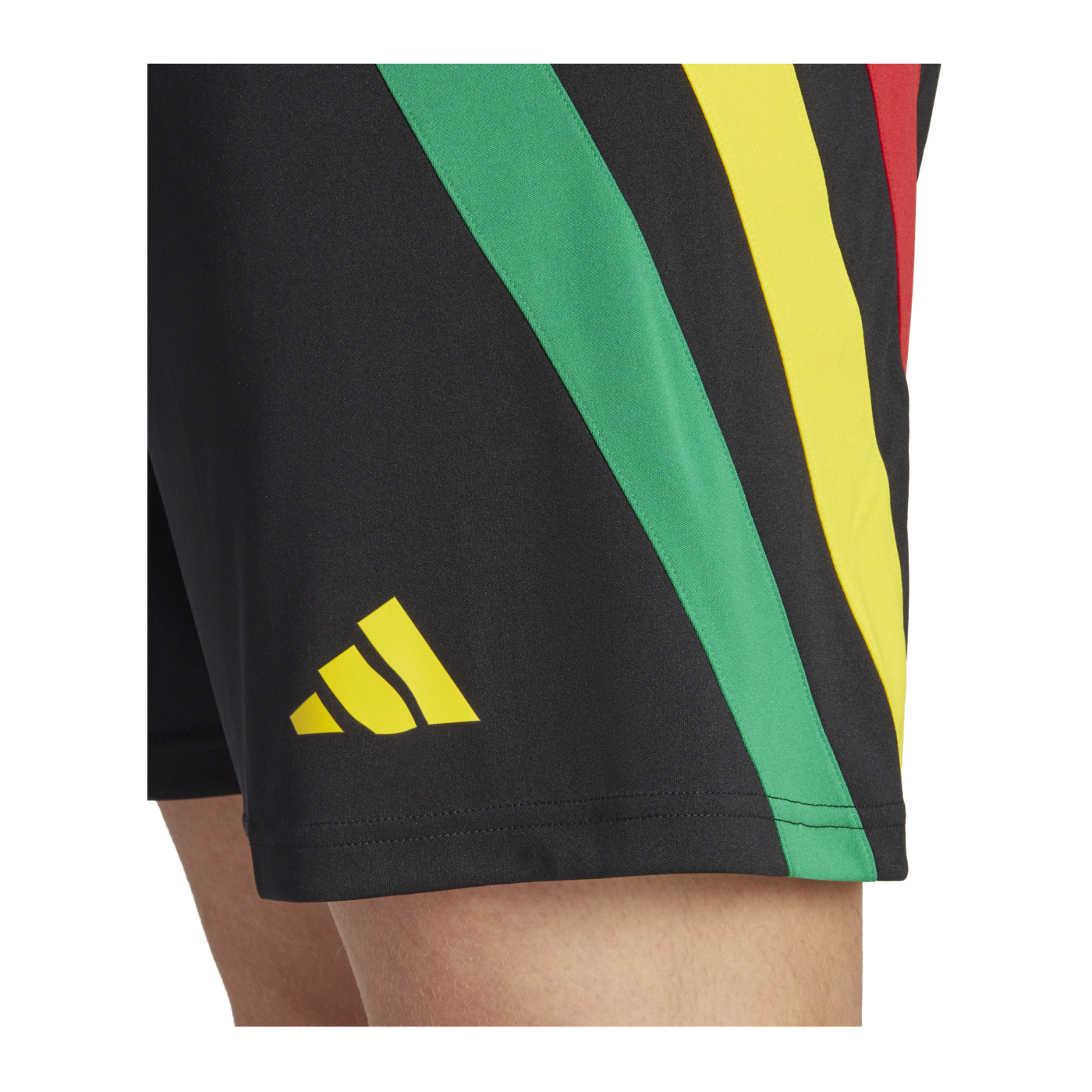 adidas Fortore 23 Short Schwarz Rot Gelb