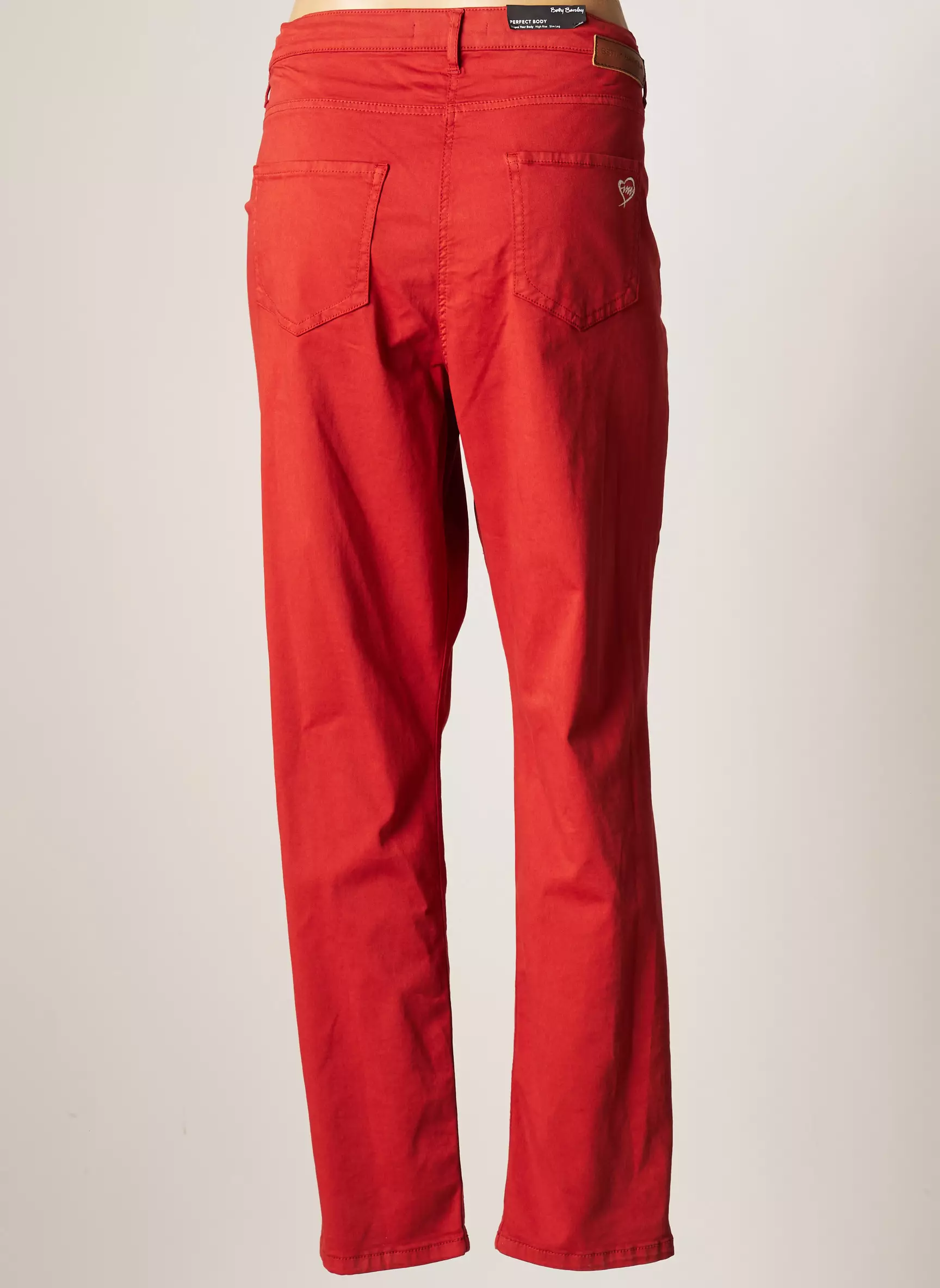 Betty Barclay Pantalons Droits Femme couleur rouge