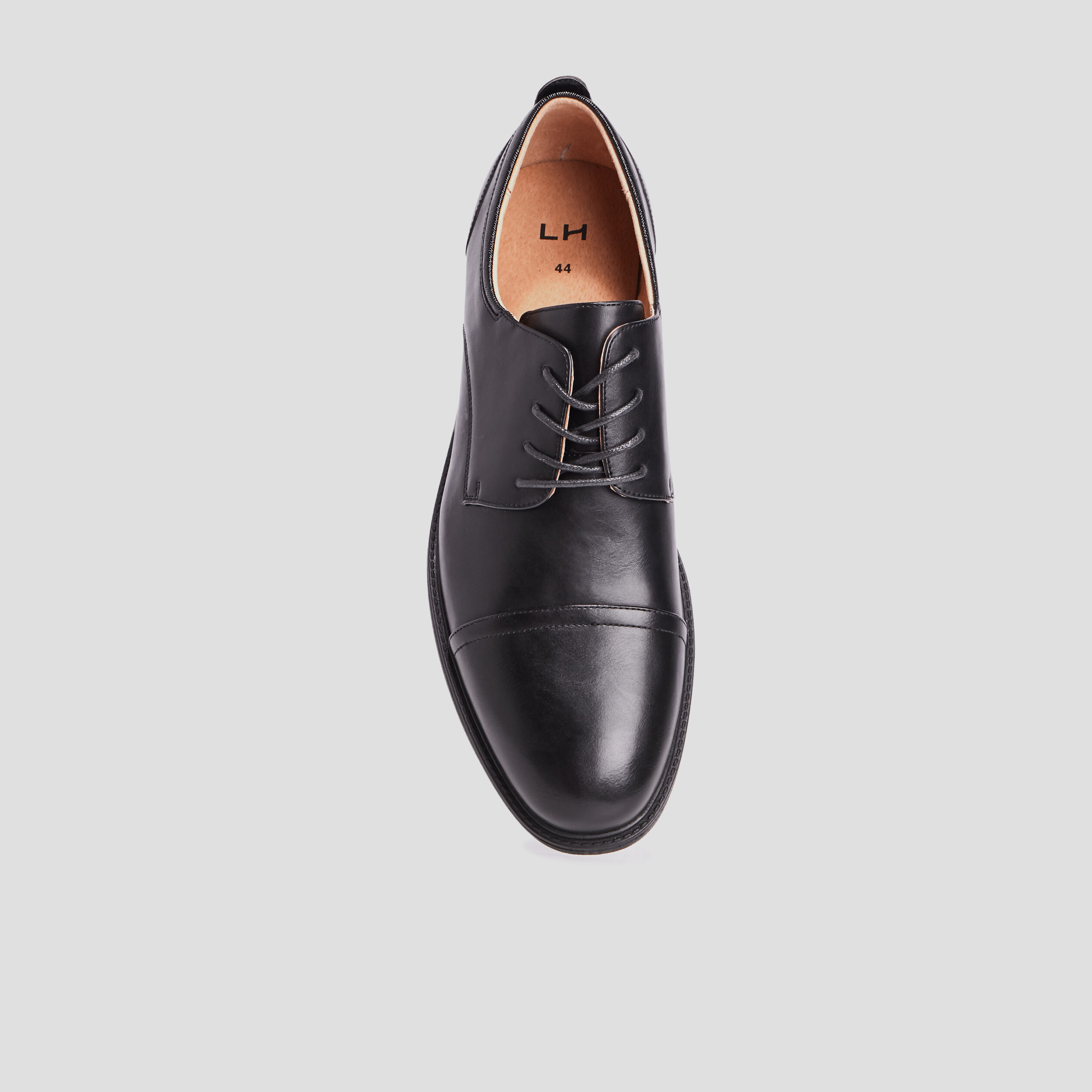 Derbies lacées noir homme | La Halle