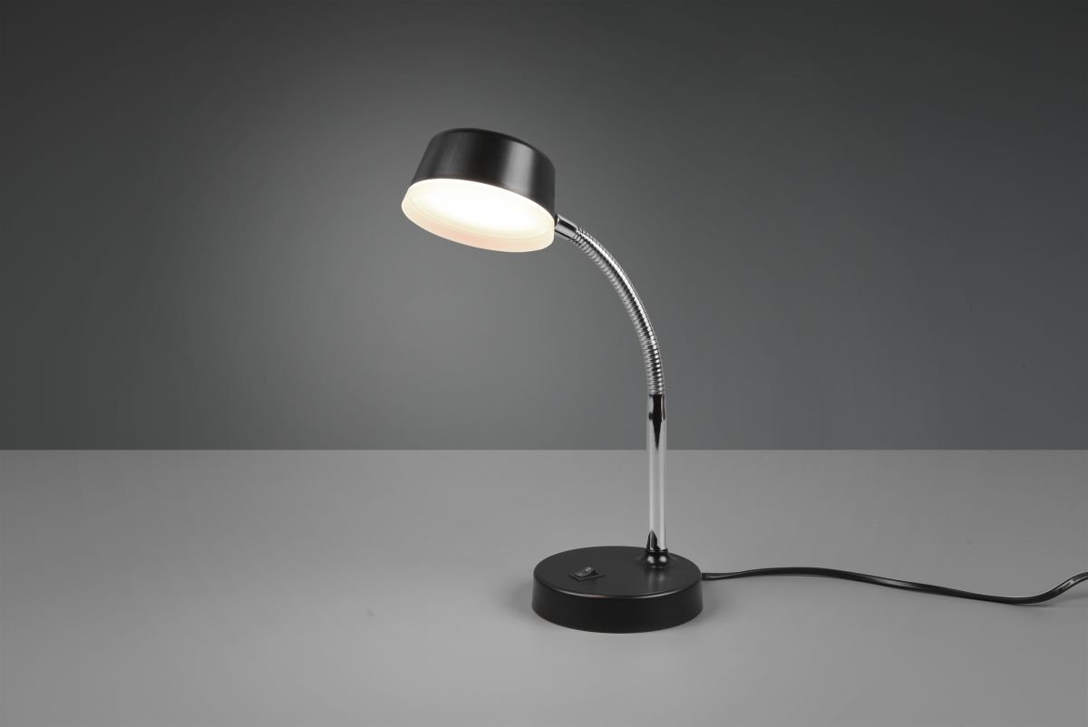 Reality Leuchten LED Tischleuchte Kiko Schwarz