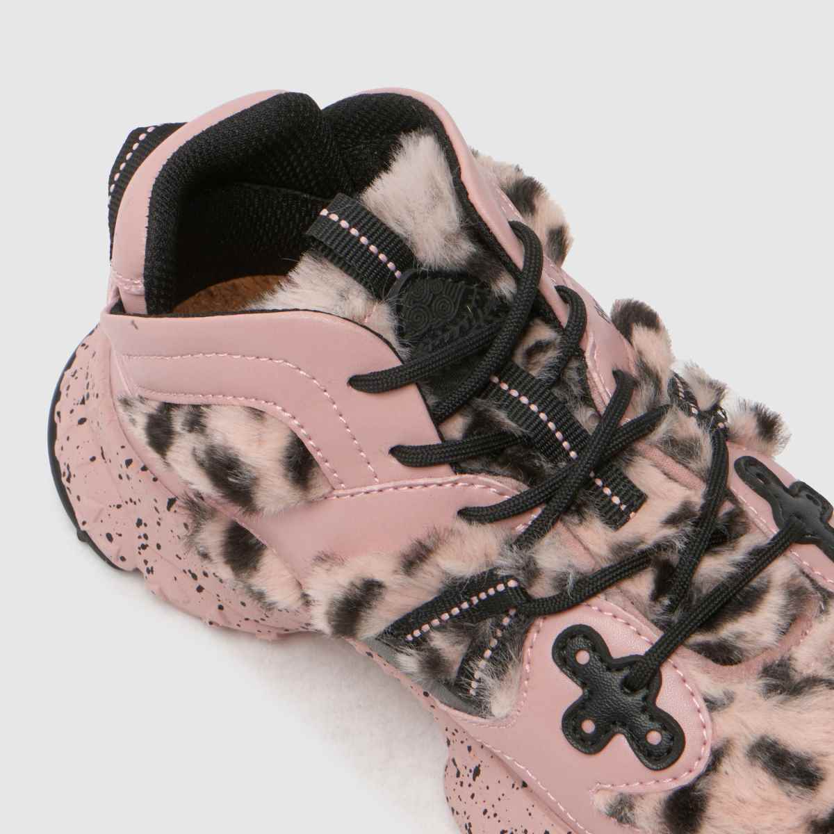 FLOWER MOUNTAIN rosa multifärgade Yamano 3 höga juniorsneakers för flickor
