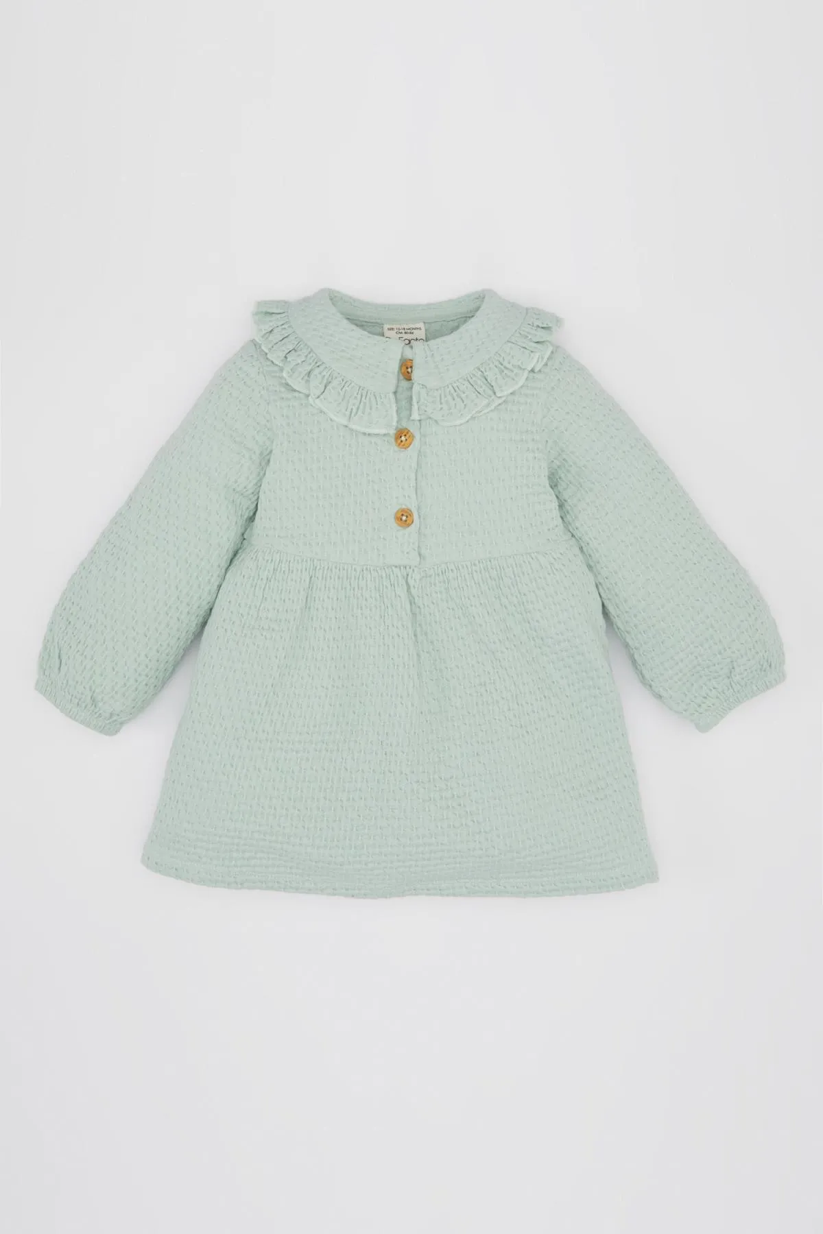 DeFacto  Langarmkleid für Baby-Mädchen C2156A524SP