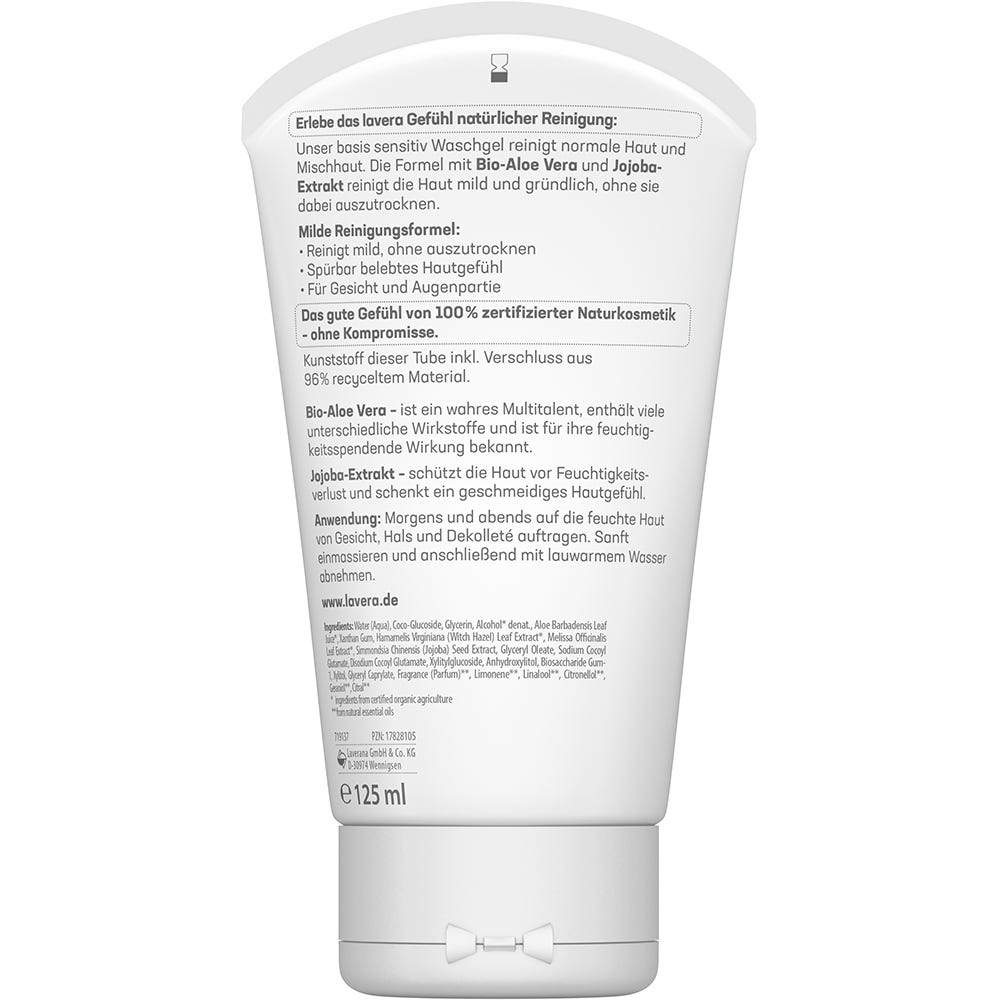 Lavera Basis Sensitiv Waschgel 125 ml