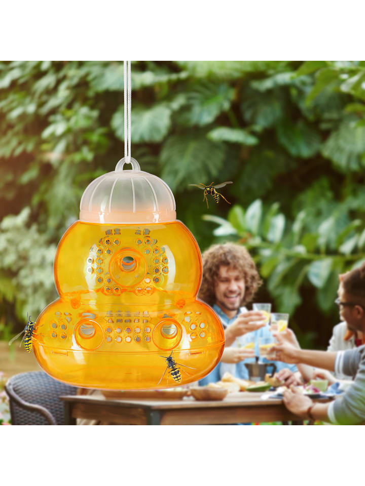 relaxdays 4 x Wespenfalle in Orange günstig kaufen onesize